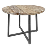 James - Table d'appoint - noir - métal - 60 cm